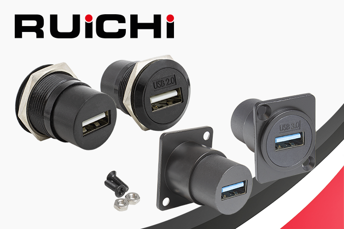 Новинки каталога! Панельные модули (переходники) передачи данных USB RUICHI.