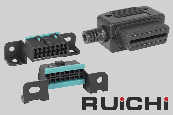 Новинки каталога! Разъемы диагностические автомобильные OBD RUICHI.