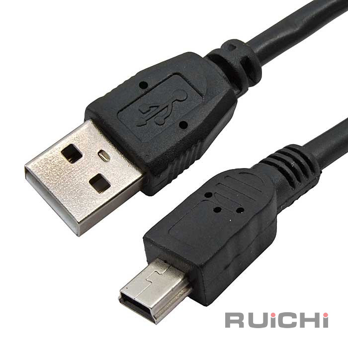 Компьютерный шнур RUICHI, Mini USB-USB-A(m), 1.8 м