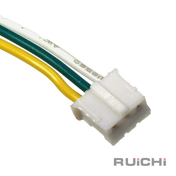 Межплатный кабель питания (розетка) трехполюсный RUICHI HB-03 (MU-3F) wire 0,3m AWG26