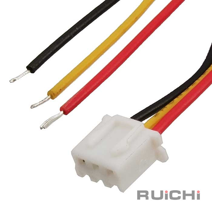 Межплатный кабель питания трехполюсный RUICHI, с шагом 2,54 мм, серия 1007, AWG26, разъем C3