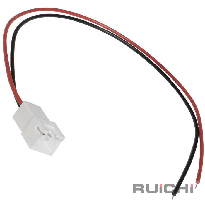 Межплатный кабель питания (розектка) RUICHI серии 1007, сечение проводника 0.12 мм2 (26AWG), шаг разъема 2.54 мм, 0…+80 °С, цвет изоляции красный/чёрный, корпус разъема Nylon 66 UL94V-0