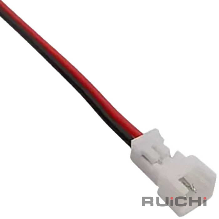 Разъём контактный RUICHI  SH 1,25mm 2pin 100mm M (штекер)  с 2 контактами 26AWG 10 см