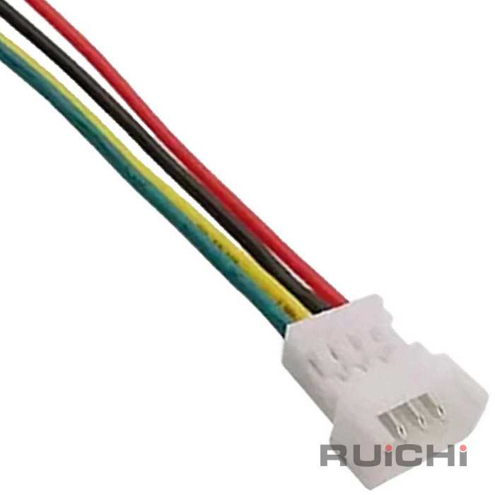 Разъём контактный RUICHI  SH 1,25mm 4pin 100mm M (штекер) с 4 контактами 26AWG 10 см