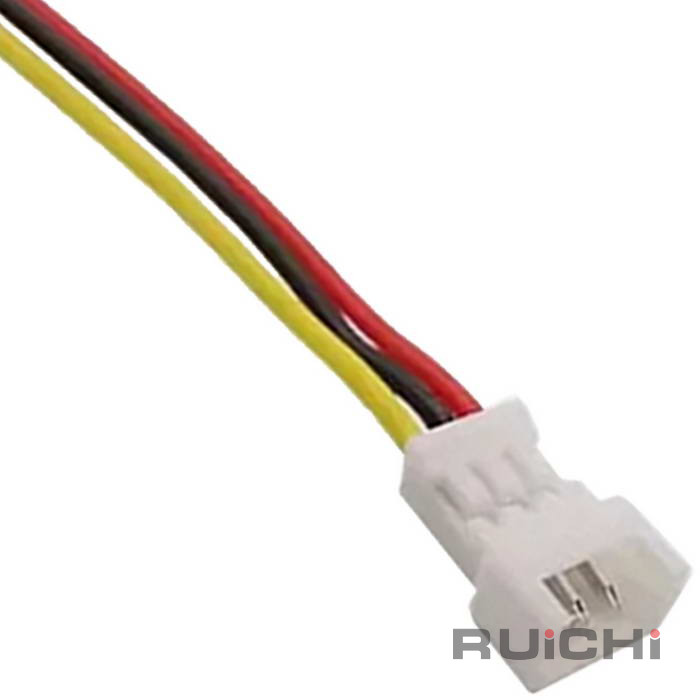 Разъём контактный RUICHI  SH 1,25mm 3pin 100mm M (штекер) с 3 контактами 26AWG 10 см