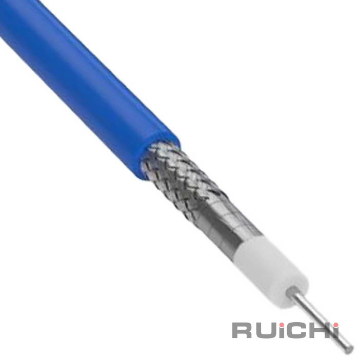 RG-405 (200м), коаксиальный кабель RUICHI RG-405, 200м, серый