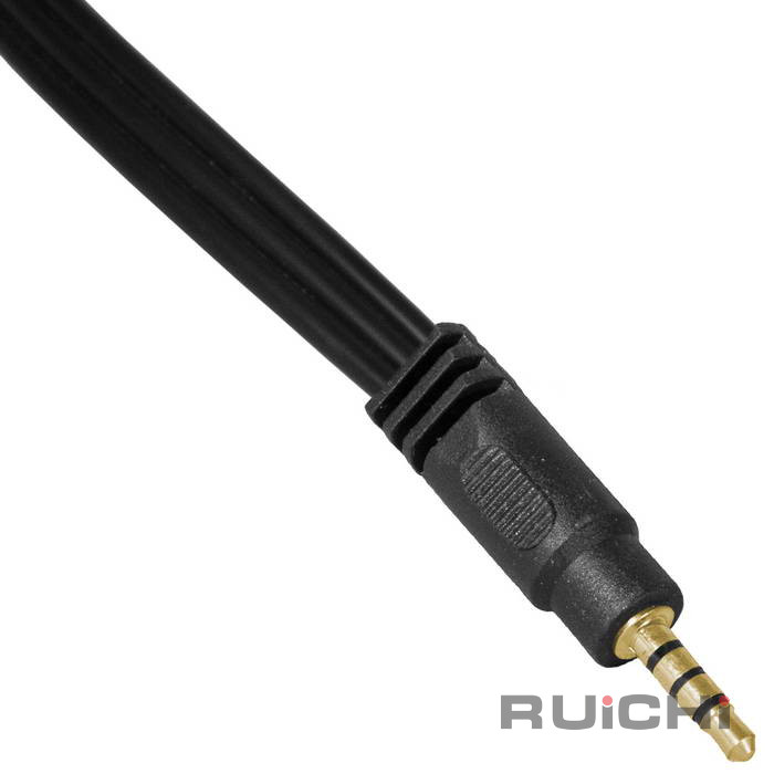 Аудио-видео шнур RUICHI Stereo 3,5 мм - 3 RCA, 3 м