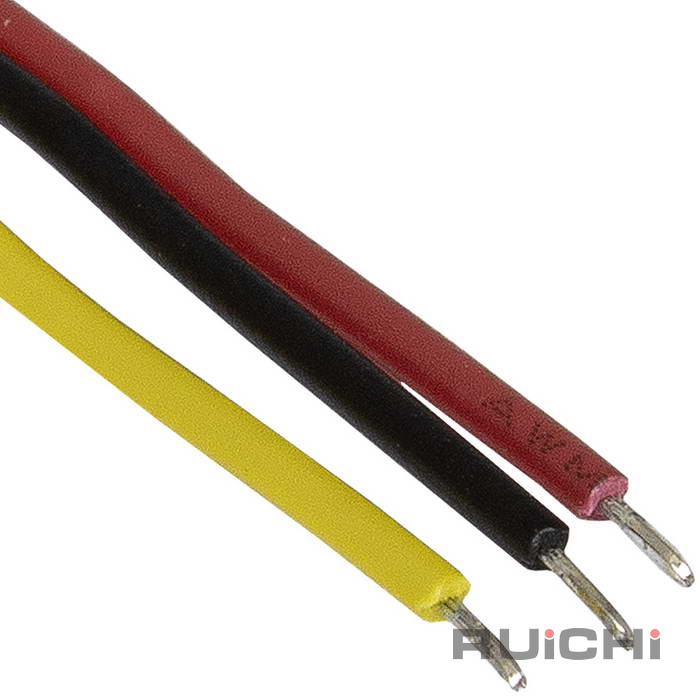 Разъём контактный RUICHI  SH 1,25mm 2pin 100mm F (гнездо)  с 3 контактами 26AWG 10 см