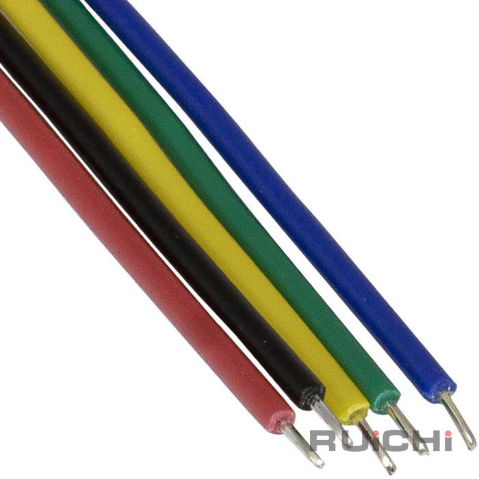 Разъём контактный RUICHI  SH 1,25mm 5pin 100mm M (штекер)с 5 контактами  26AWG 10 см