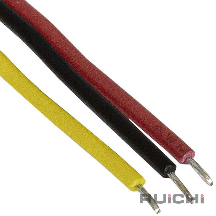 Разъём контактный RUICHI  SH 1,25mm 3pin 100mm M (штекер) с 3 контактами 26AWG 10 см