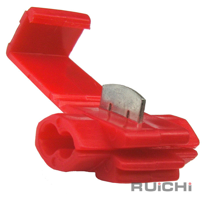 Скотчлок врезного типа RUICHI CW-1.25, 10 А, 22-18 AWG, 0,5-1,0 мм .