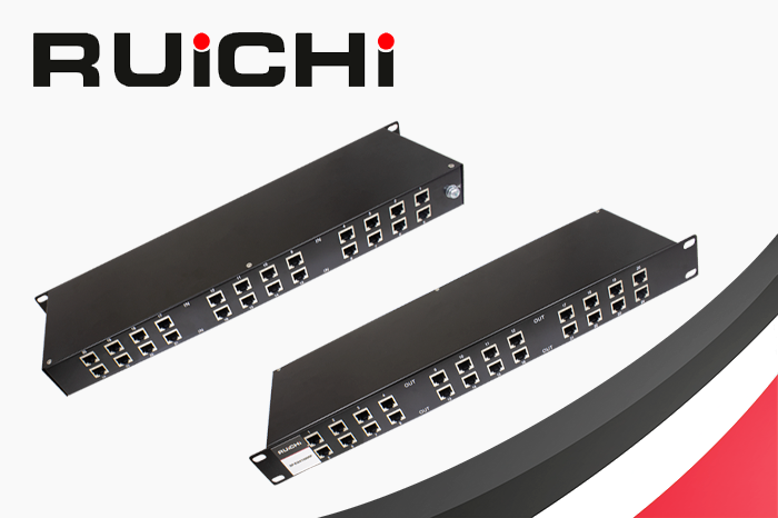 Новинка каталога: многопортовые устройства грозозащиты RUICHI SP-Et для Gigabit Ethernet