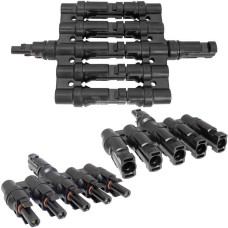 Коннектор для солнечных батарей RUICHI DF-2601A-P (MC4Y 4x1) универсальный