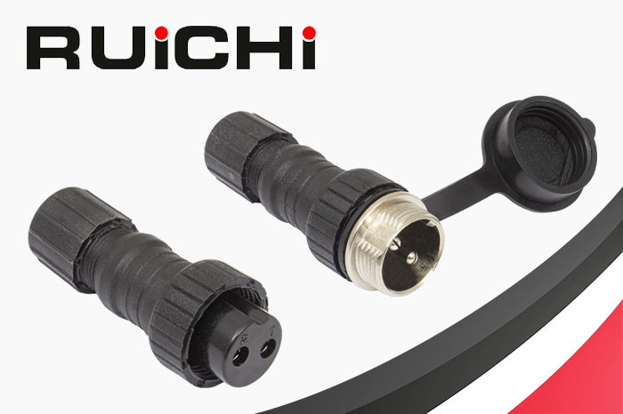 Разъемы GX16 от RUICHI в пластиковом корпусе