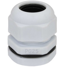 Кабельный ввод RUICHI PG25 (15-22) Серый, полипропилен
